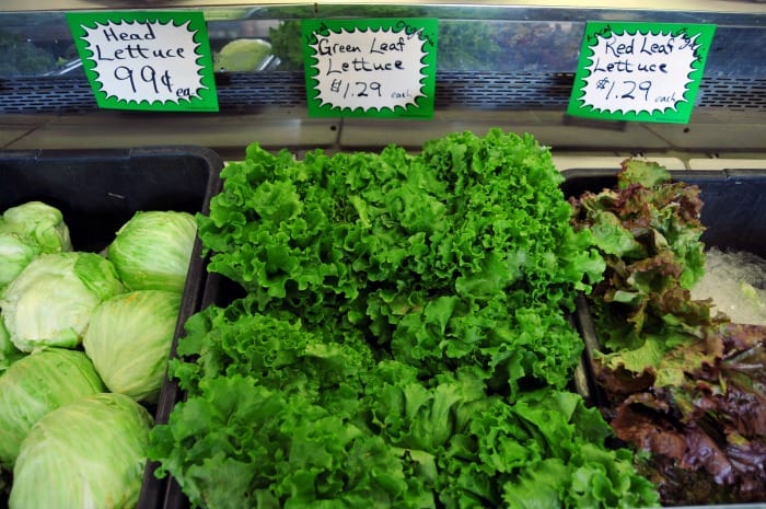 Why is there no lettuce?