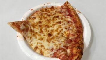 Why is there so many calories in Costco pizza?