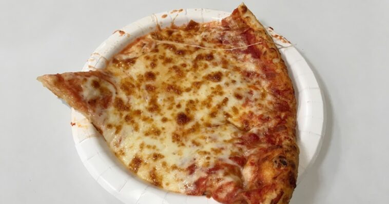 Why is there so many calories in Costco pizza?