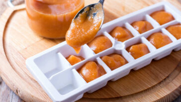 Why would you put Palmolive in an ice cube tray?