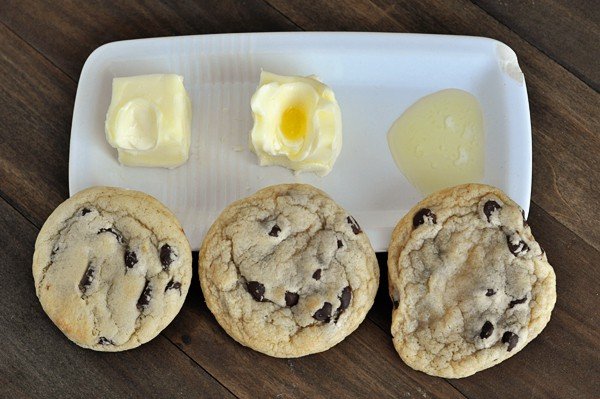 Will melted butter make cookies flat?
