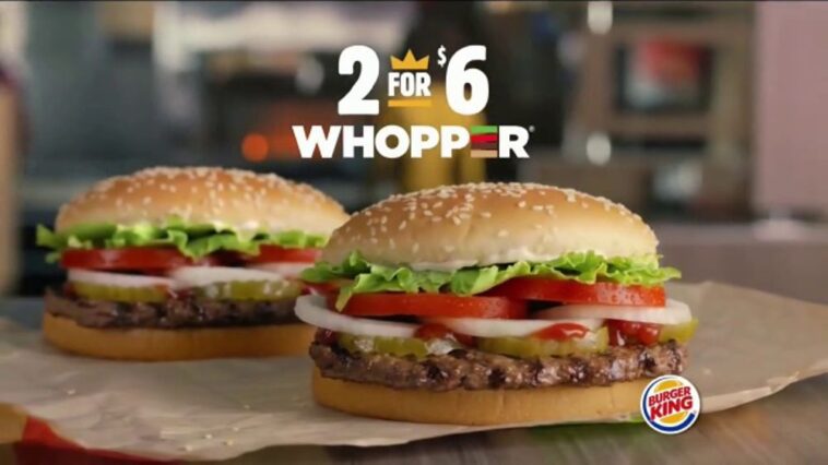 Are whoppers still 2 for 5?