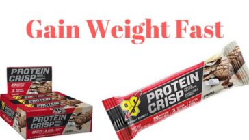 Do protein bars gain weight?