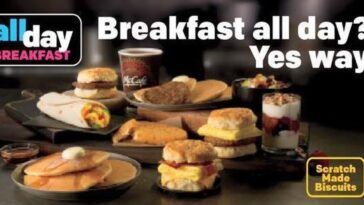 Does McDonald's serve breakfast all day?