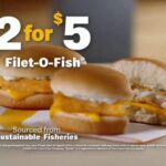 Does Mcdonalds have 2 fish sandwiches for $5?