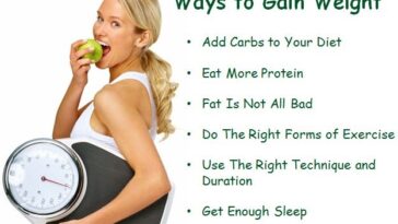 How can I gain weight quickly?