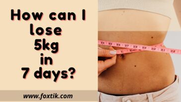 How can I lose weight in 7 days at home?