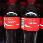 How do I get a Coke bottle with my name on it?