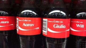 How do I get a Coke bottle with my name on it?