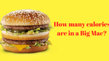 How many calories are in a Big Mac and medium fries?