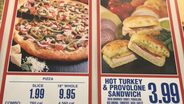 How many calories are in a whole Costco pizza?
