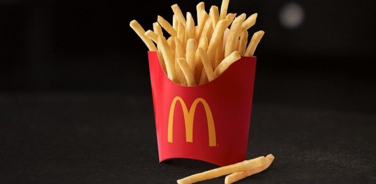 How many calories in a Wendy's small fry?