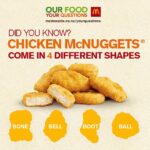 How many different shapes of McNuggets are there?