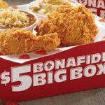 How many pieces of chicken are in a Popeyes big box?