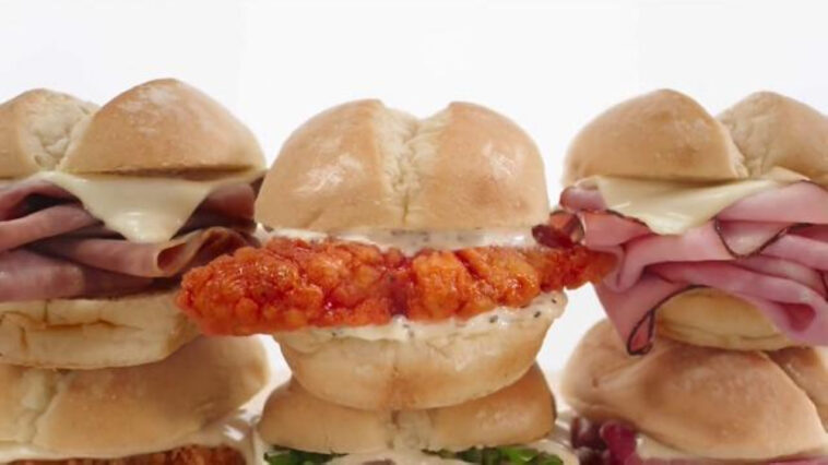 How much are the arbys sliders?