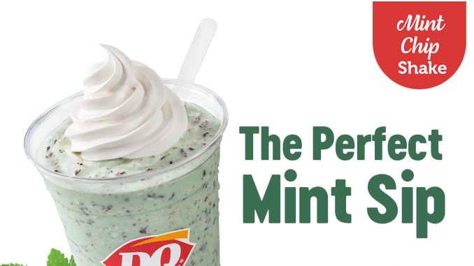 How much is a mint chip shake at Dairy Queen?