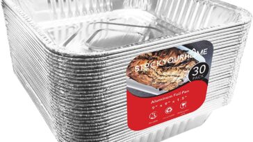 Is baking with aluminum pans safe?