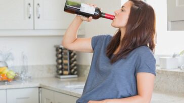 Is drinking a bottle of wine a day too much?