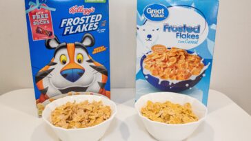 Is generic cereal the same as name brand?