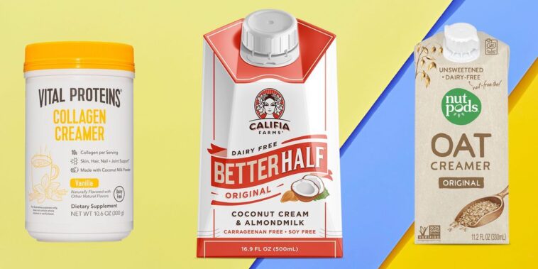Is half and half healthier than creamer?