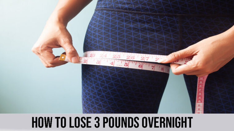 Is it normal to lose 3 pounds overnight?
