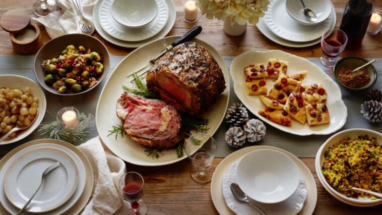 What are the top 10 Christmas dinner foods?