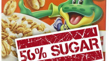 What cereal has the most sugar?