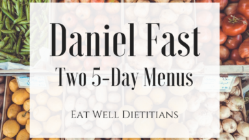 What did Daniel eat when he fasted?