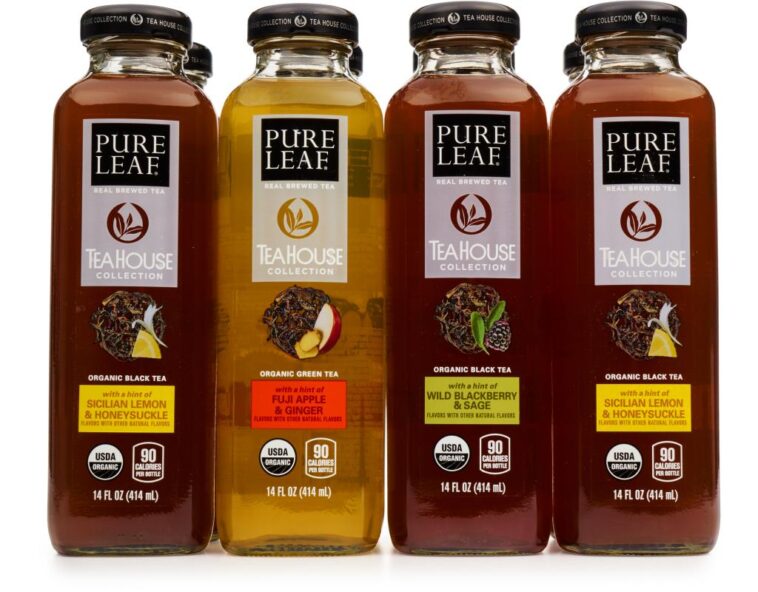What flavors does Pure Leaf tea have?