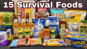 What foods should I stockpile for survival?