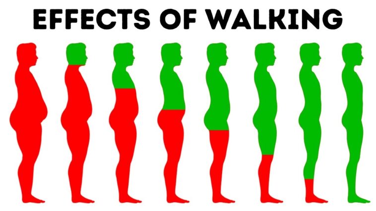 What happens if you walk everyday for a month?