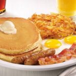 What is a common American breakfast?
