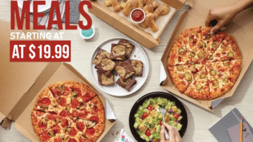 What is the $19.99 deal at Domino's?