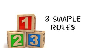 What is the 3 3 3 rule for anxiety?