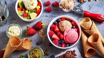 What is the healthiest ice cream to eat?