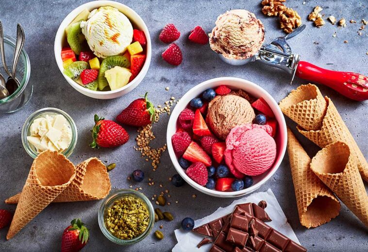 What is the healthiest ice cream to eat?