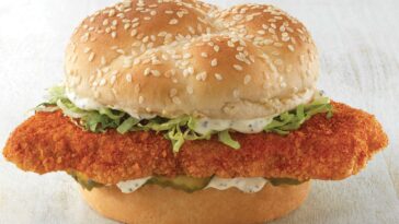 What kind of fish is Arby's fish sandwiches?
