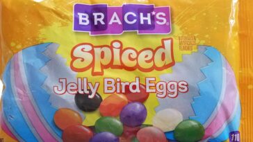 What spice is in spiced jelly beans?