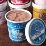 What sweetener is in enlightened ice cream?