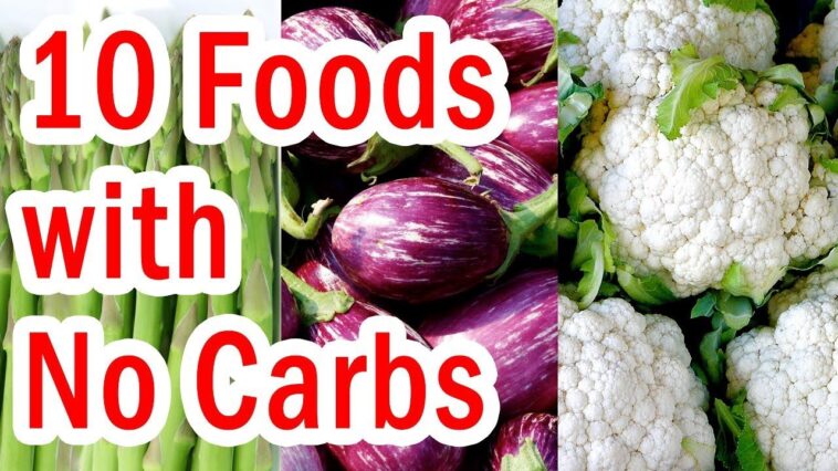 What vegetables have no carbs?