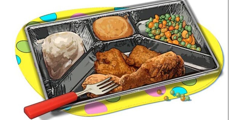 What was in the old TV dinners?