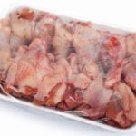 Where is just bare chicken processed?