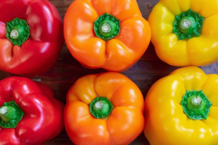Which color bell pepper is the healthiest?