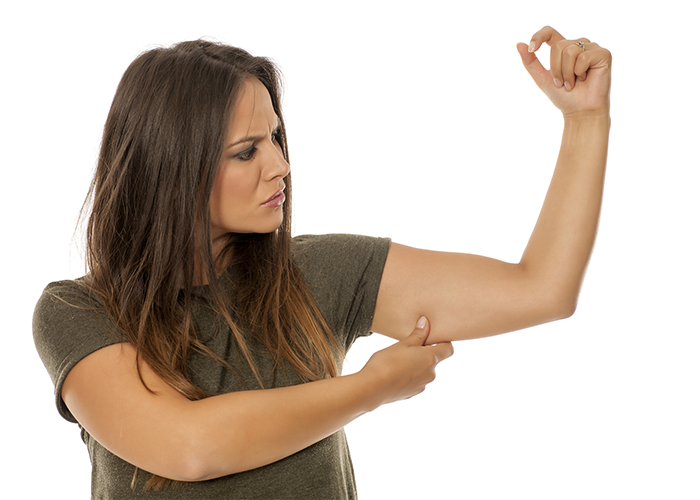 Why do women's arms get fat?